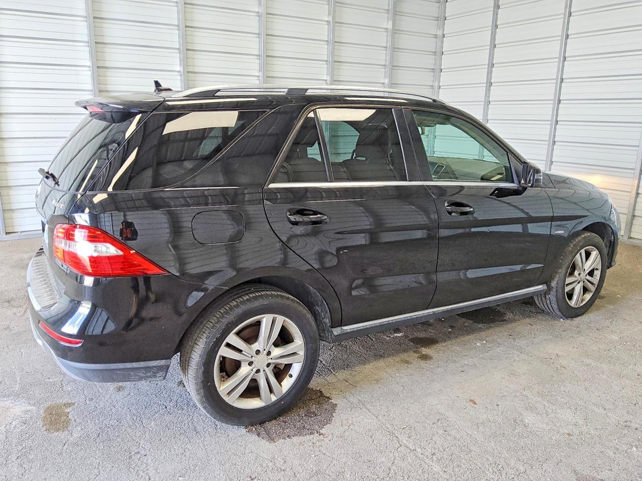 2012 Mercedes-benz Ml 350 4matic Black vin: 4JGDA5HB7CA090629
