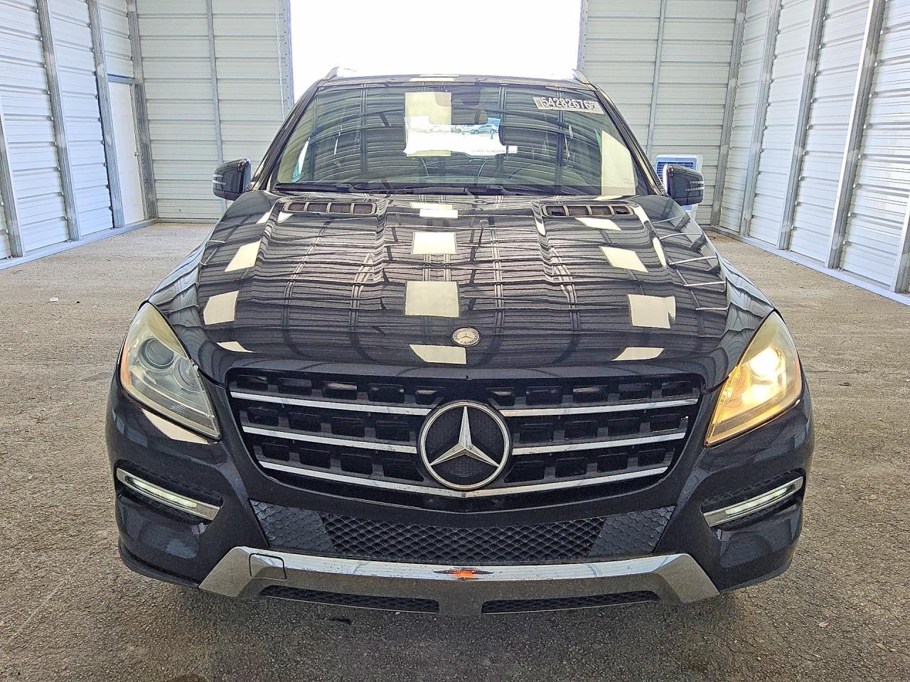 2012 Mercedes-benz Ml 350 4matic Black vin: 4JGDA5HB7CA090629