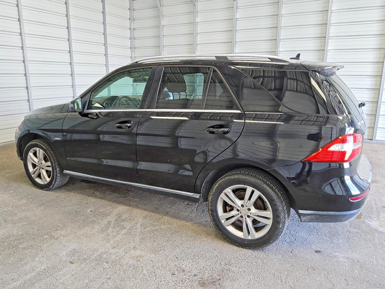 2012 Mercedes-benz Ml 350 4matic Black vin: 4JGDA5HB7CA090629