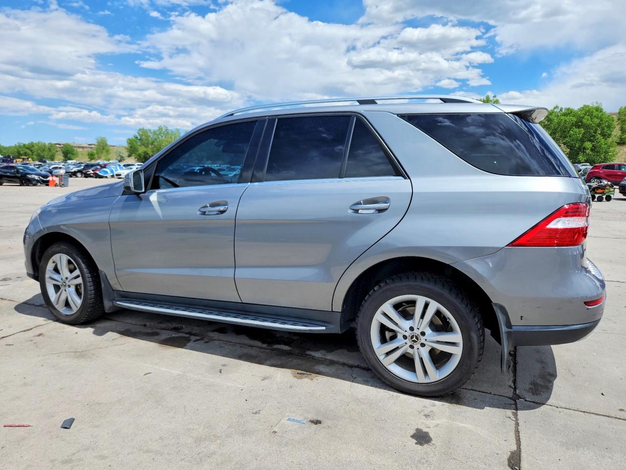 2013 Mercedes-benz Ml 350 4matic Silver vin: 4JGDA5HB7DA115188