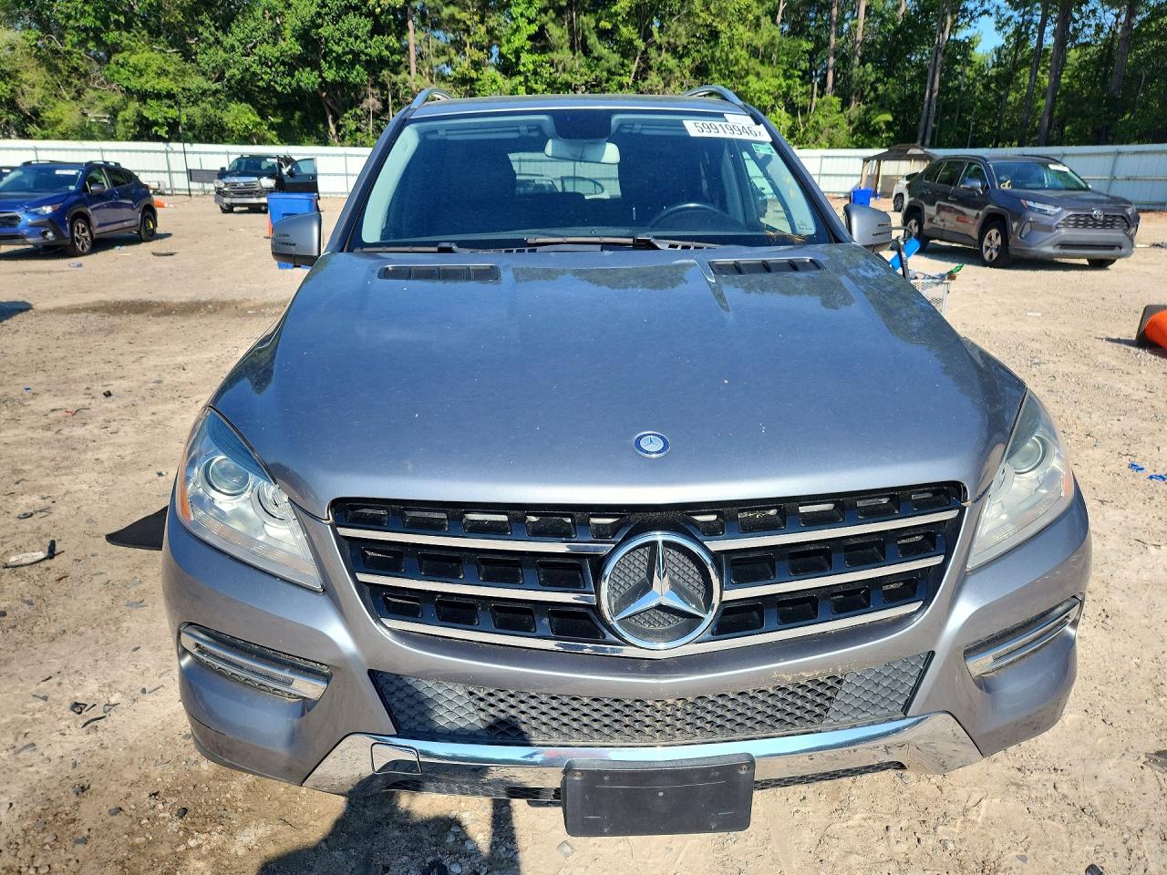 2013 Mercedes-benz Ml 350 4matic Silver vin: 4JGDA5HB7DA212097