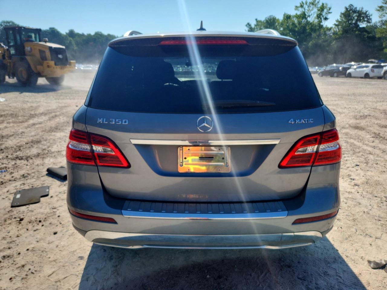 2013 Mercedes-benz Ml 350 4matic Silver vin: 4JGDA5HB7DA212097