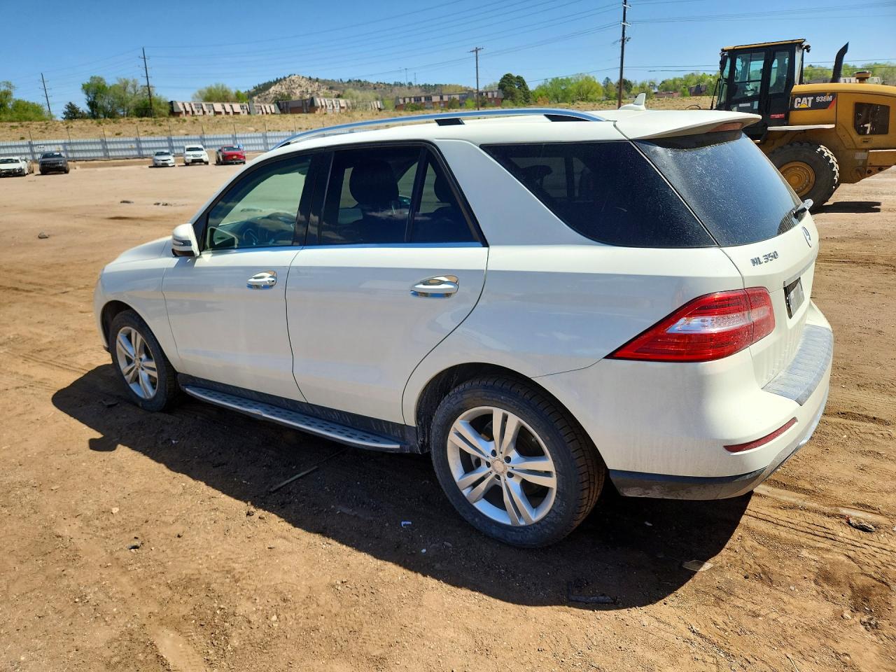 2013 Mercedes-benz Ml 350 4matic Белый vin: 4JGDA5HB7DA247402