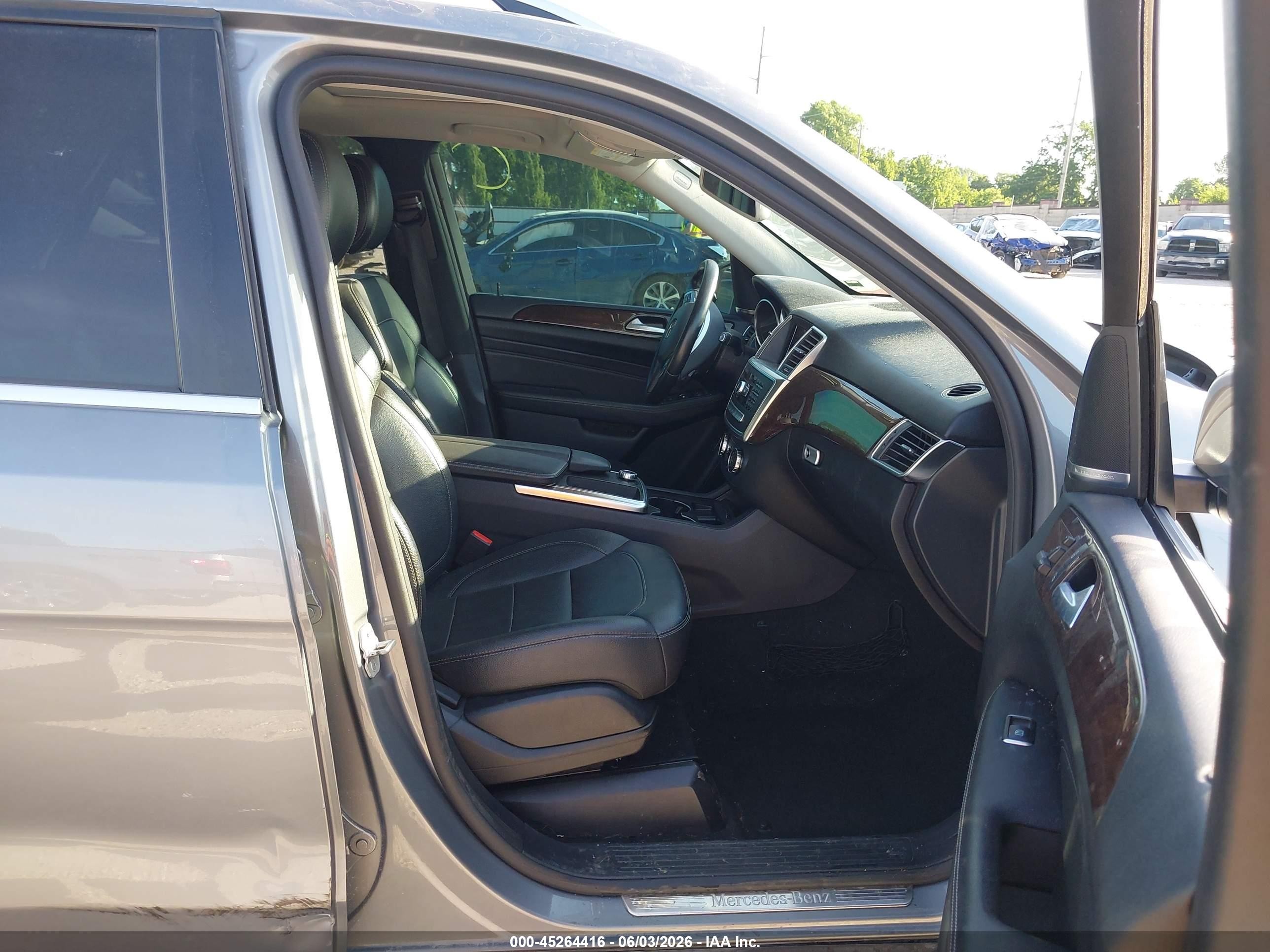 2013 Mercedes-benz Ml 350 4matic Silver vin: 4JGDA5HB7DA252325