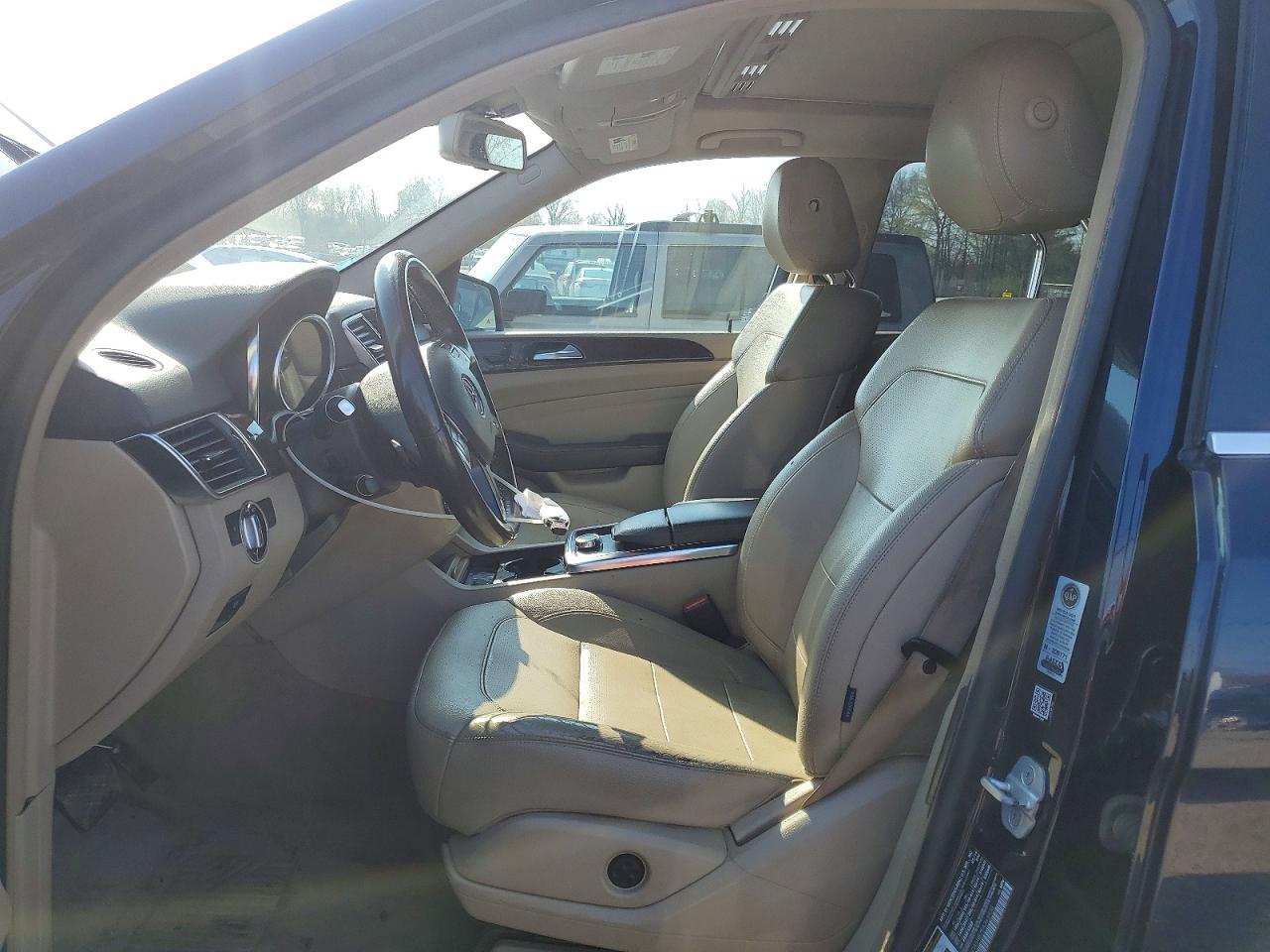 2014 Mercedes-benz Ml 350 4matic Blue vin: 4JGDA5HB7EA363930