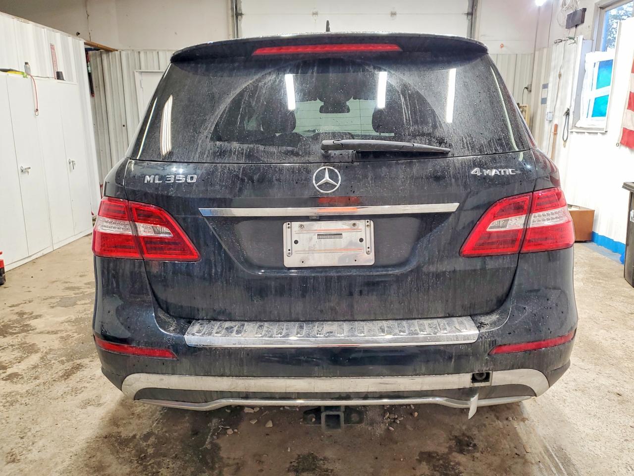 2015 Mercedes-benz Ml 350 4matic Black vin: 4JGDA5HB7FA461311