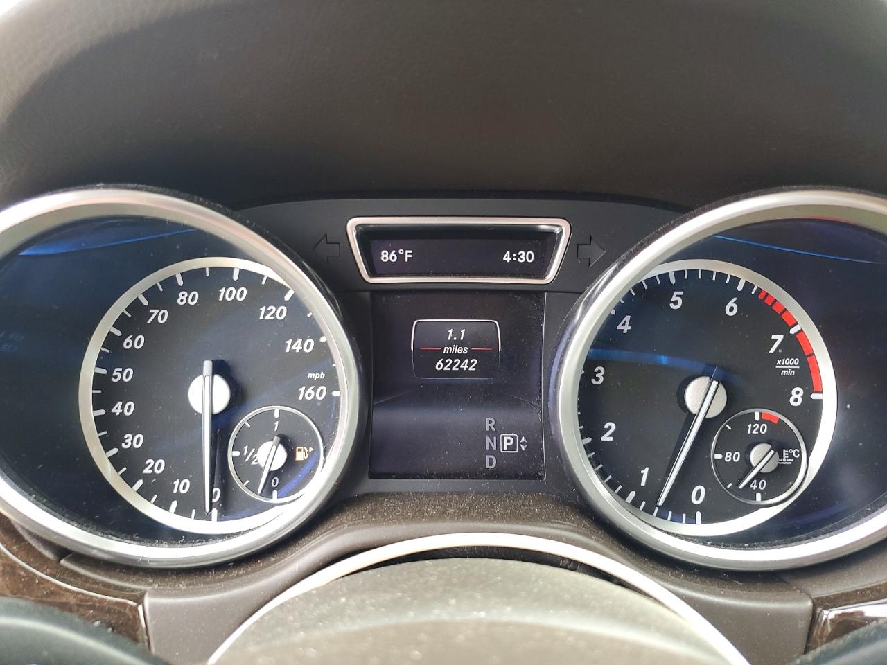 2015 Mercedes-benz Ml 350 4matic Brown vin: 4JGDA5HB7FA482787