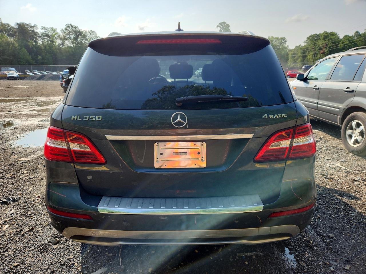 2015 Mercedes-benz Ml 350 4matic Gray vin: 4JGDA5HB7FA487603