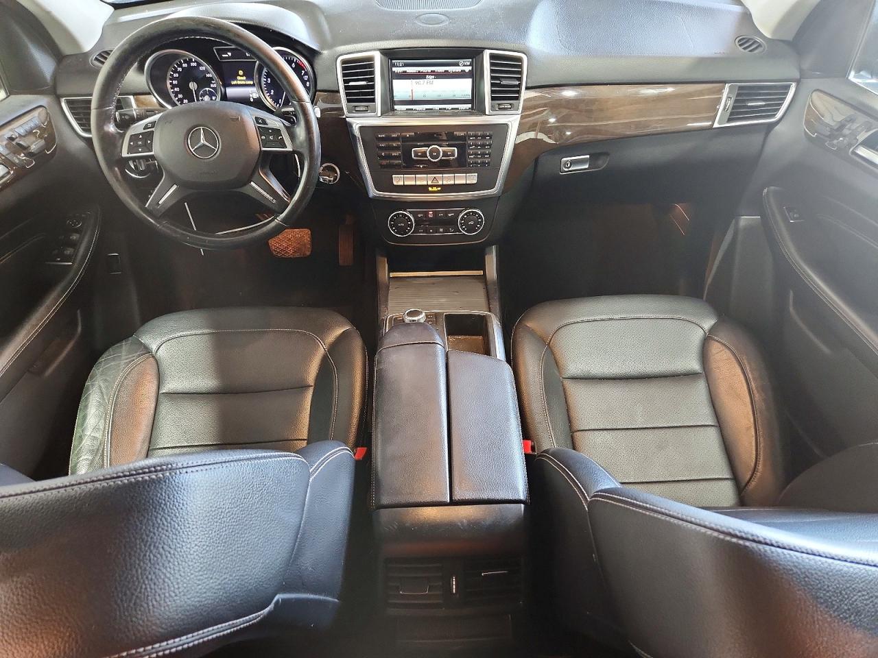 2015 Mercedes-benz Ml 350 4matic Black vin: 4JGDA5HB7FA493840