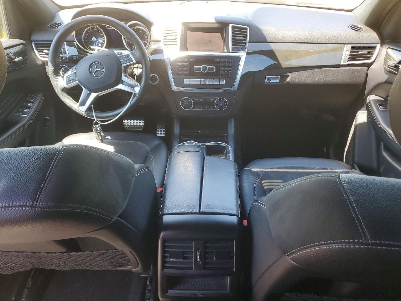 2015 Mercedes-benz Ml 350 4matic Black vin: 4JGDA5HB7FA507414