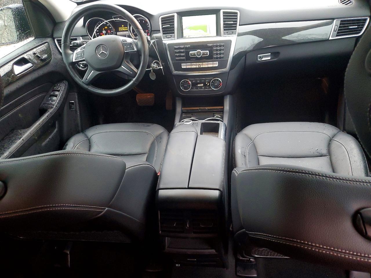 2015 Mercedes-benz Ml 350 4matic Черный vin: 4JGDA5HB7FA578483