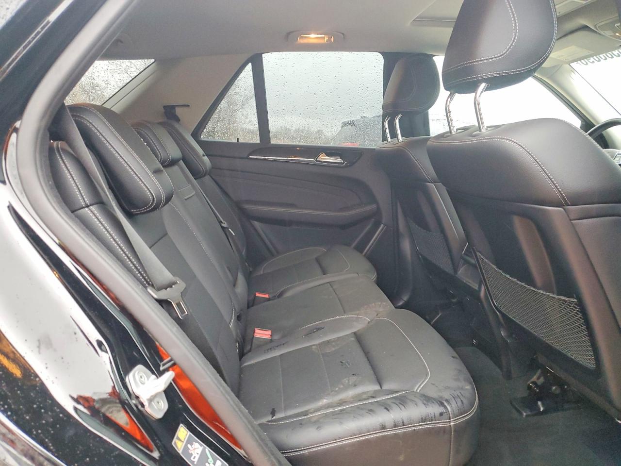 2015 Mercedes-benz Ml 350 4matic Черный vin: 4JGDA5HB7FA578483