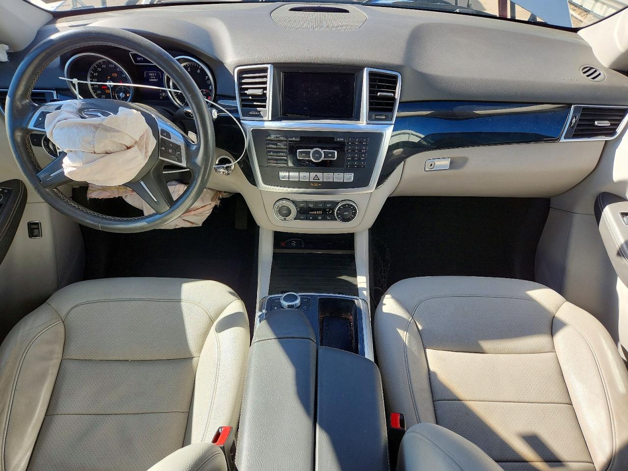 2015 Mercedes-benz Ml 350 4matic Серебряный vin: 4JGDA5HB7FA586311