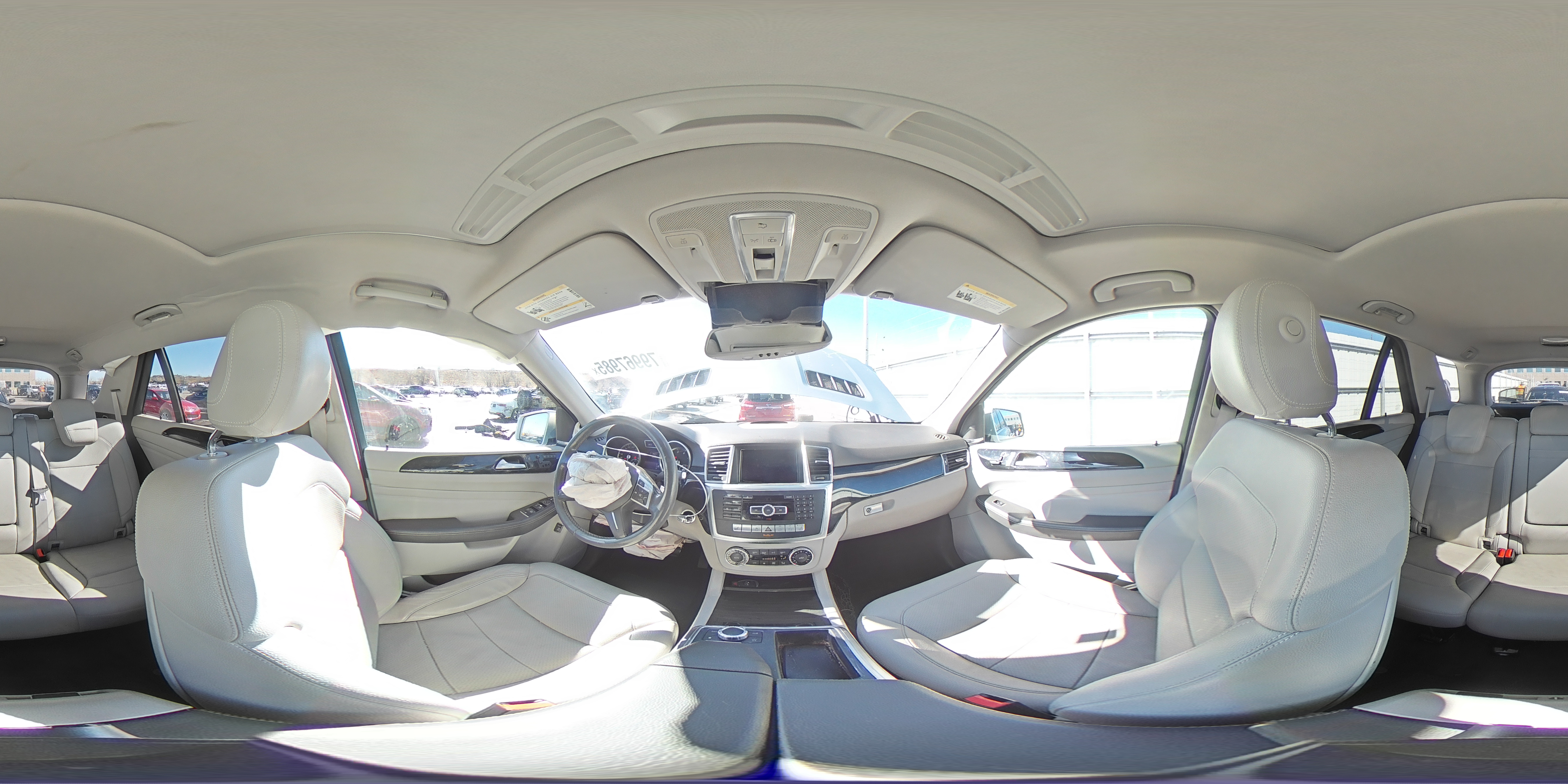 2015 Mercedes-benz Ml 350 4matic Серебряный vin: 4JGDA5HB7FA586311