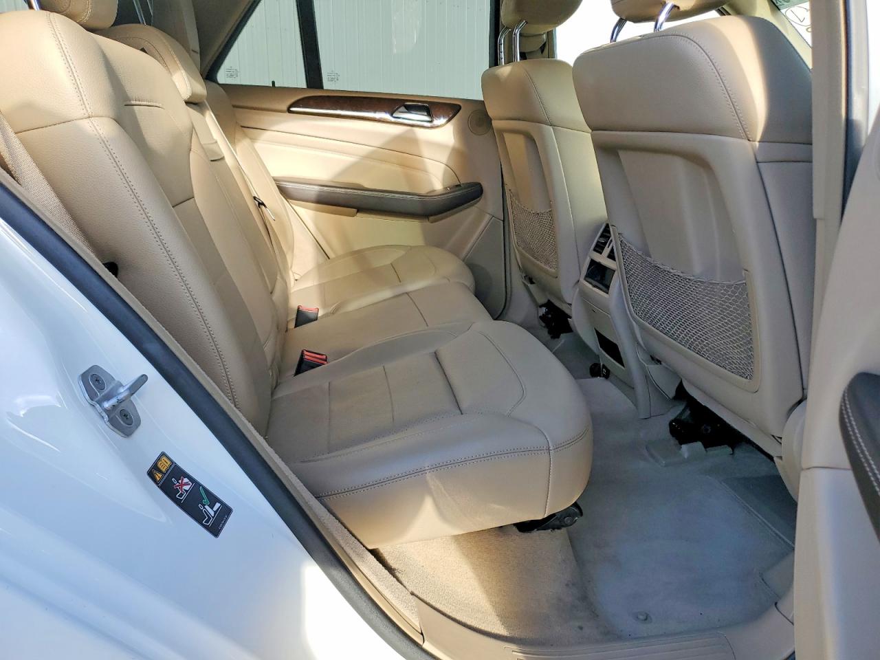 2015 Mercedes-benz Ml 350 4matic White vin: 4JGDA5HB7FA590830