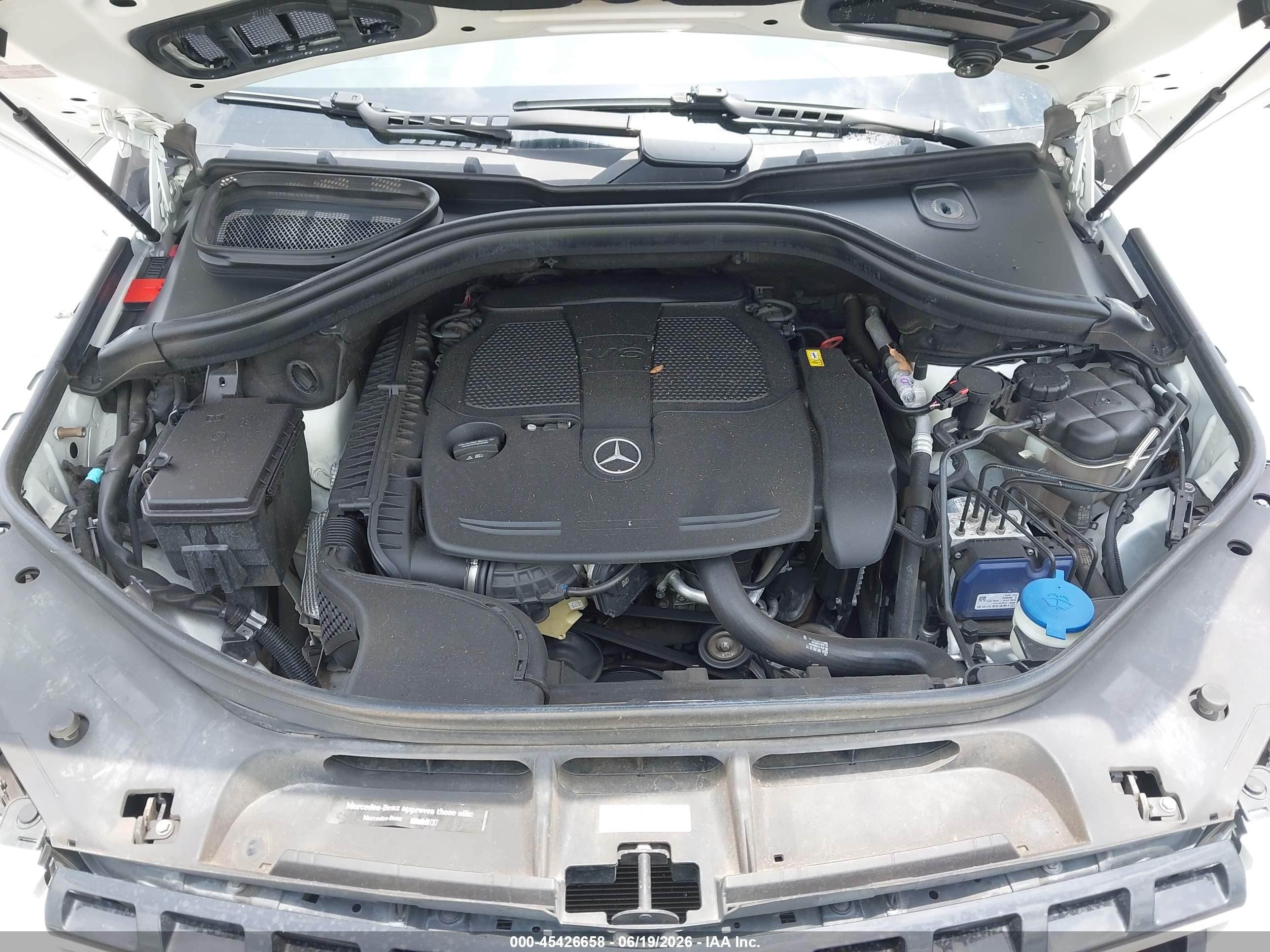 2015 Mercedes-benz Ml 350 4matic Белый vin: 4JGDA5HB7FA600854