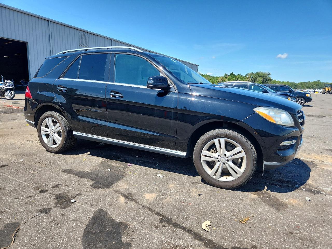 2015 Mercedes-benz Ml 350 4matic Черный vin: 4JGDA5HB7FA619212