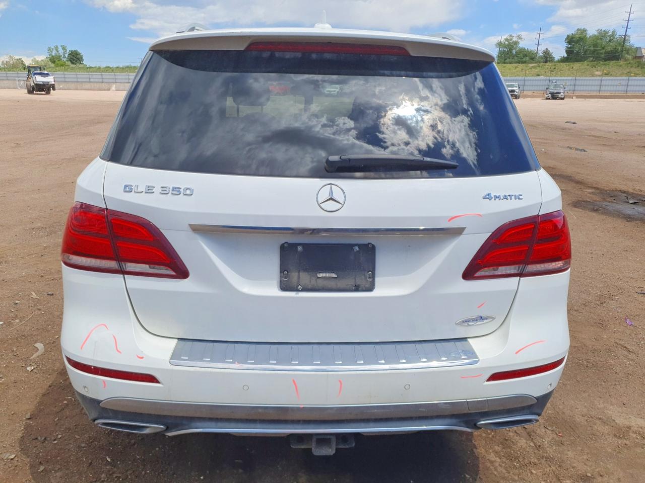 2018 Mercedes-benz Gle 350 4matic White vin: 4JGDA5HB7JB034052