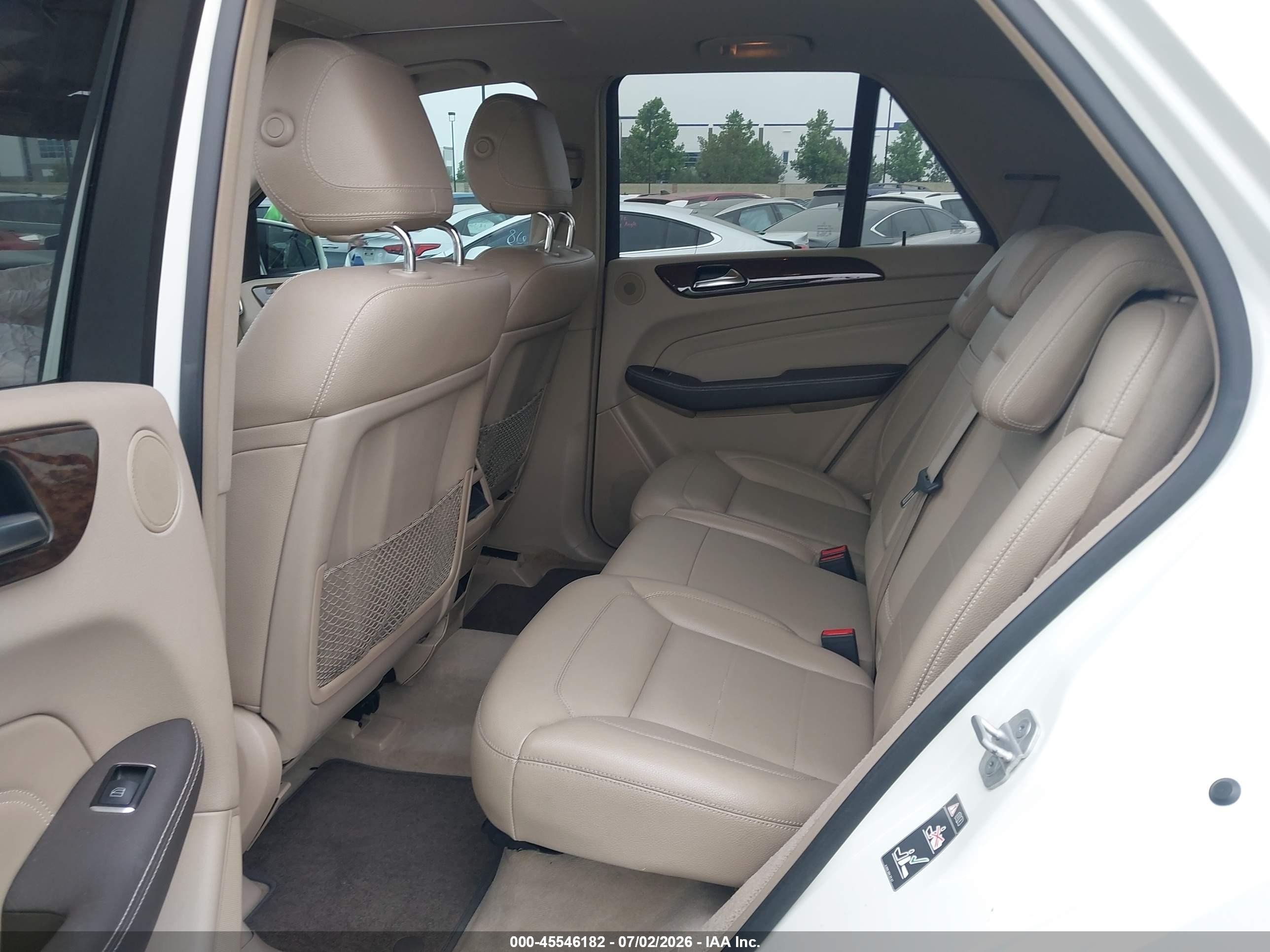 2012 Mercedes-benz Ml 350 4matic White vin: 4JGDA5HB8CA001487