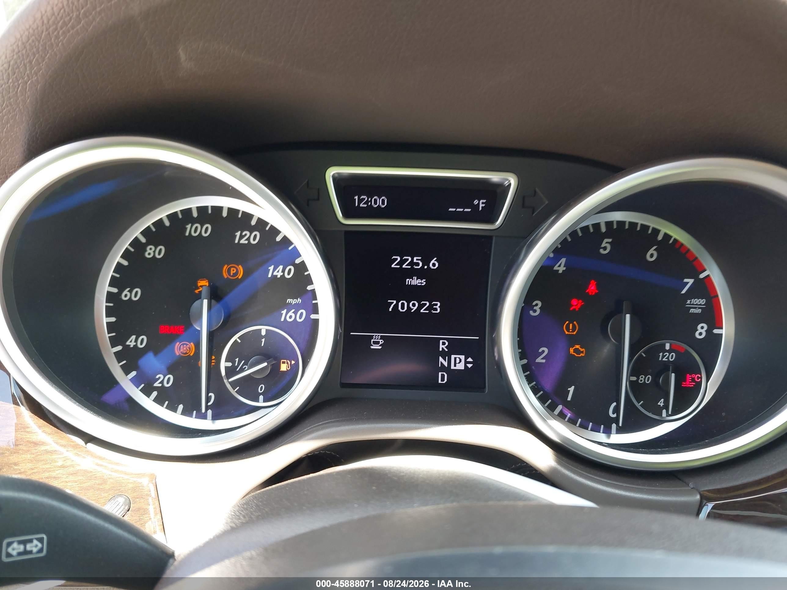 2012 Mercedes-benz Ml 350 4matic Синий vin: 4JGDA5HB8CA008892