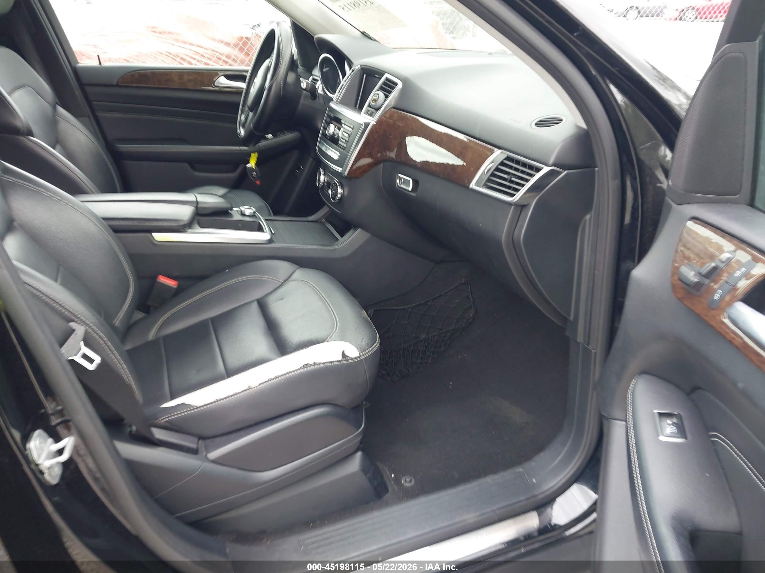 2012 Mercedes-benz Ml 350 4matic Black vin: 4JGDA5HB8CA011324