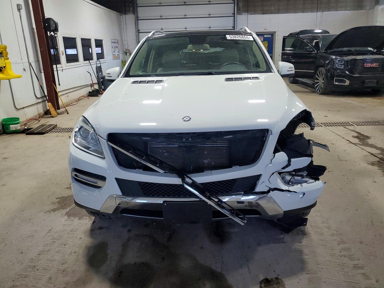 2012 Mercedes-benz Ml 350 4matic White vin: 4JGDA5HB8CA017821