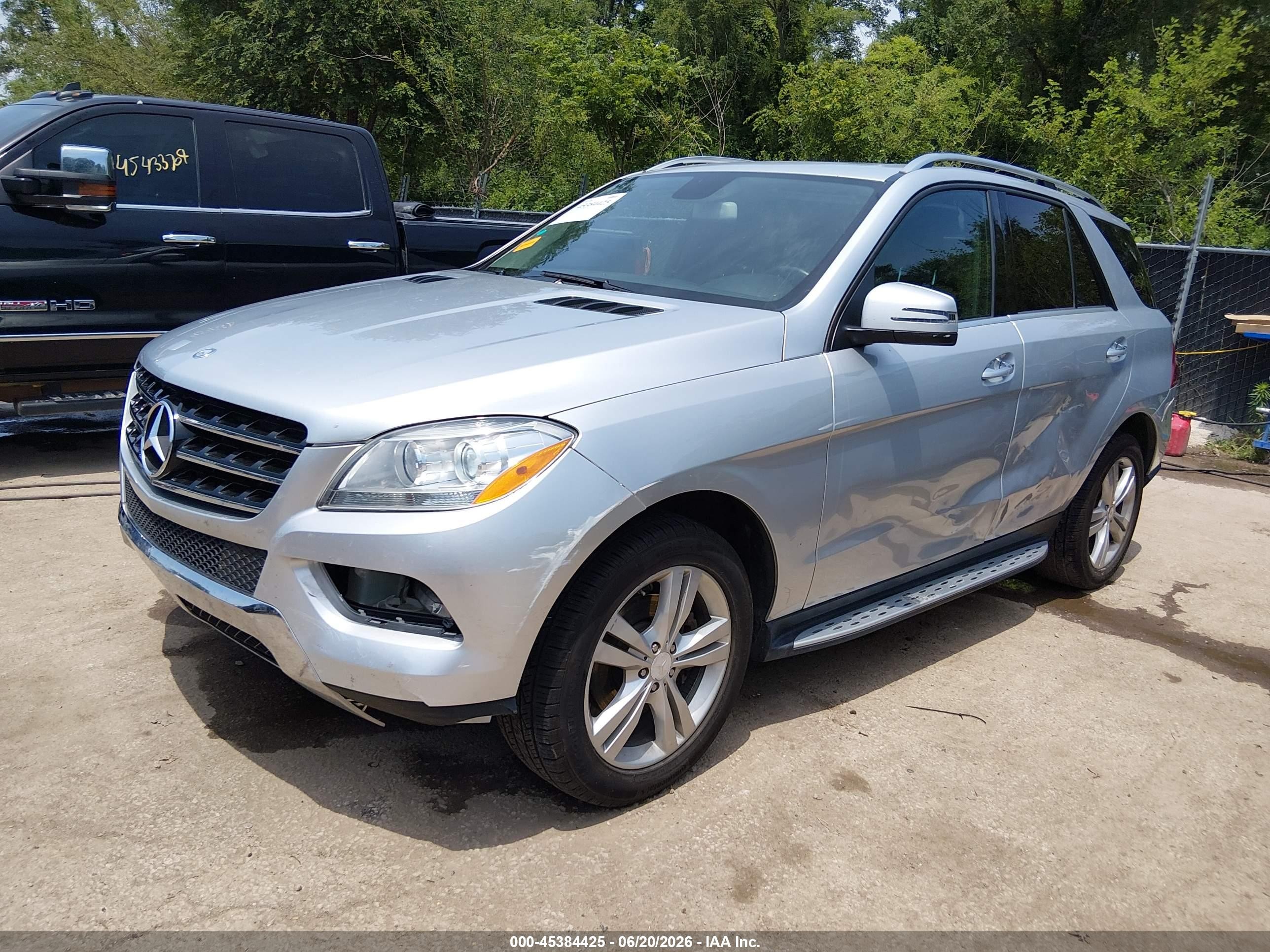 2012 Mercedes-benz Ml 350 4matic Silver vin: 4JGDA5HB8CA022145