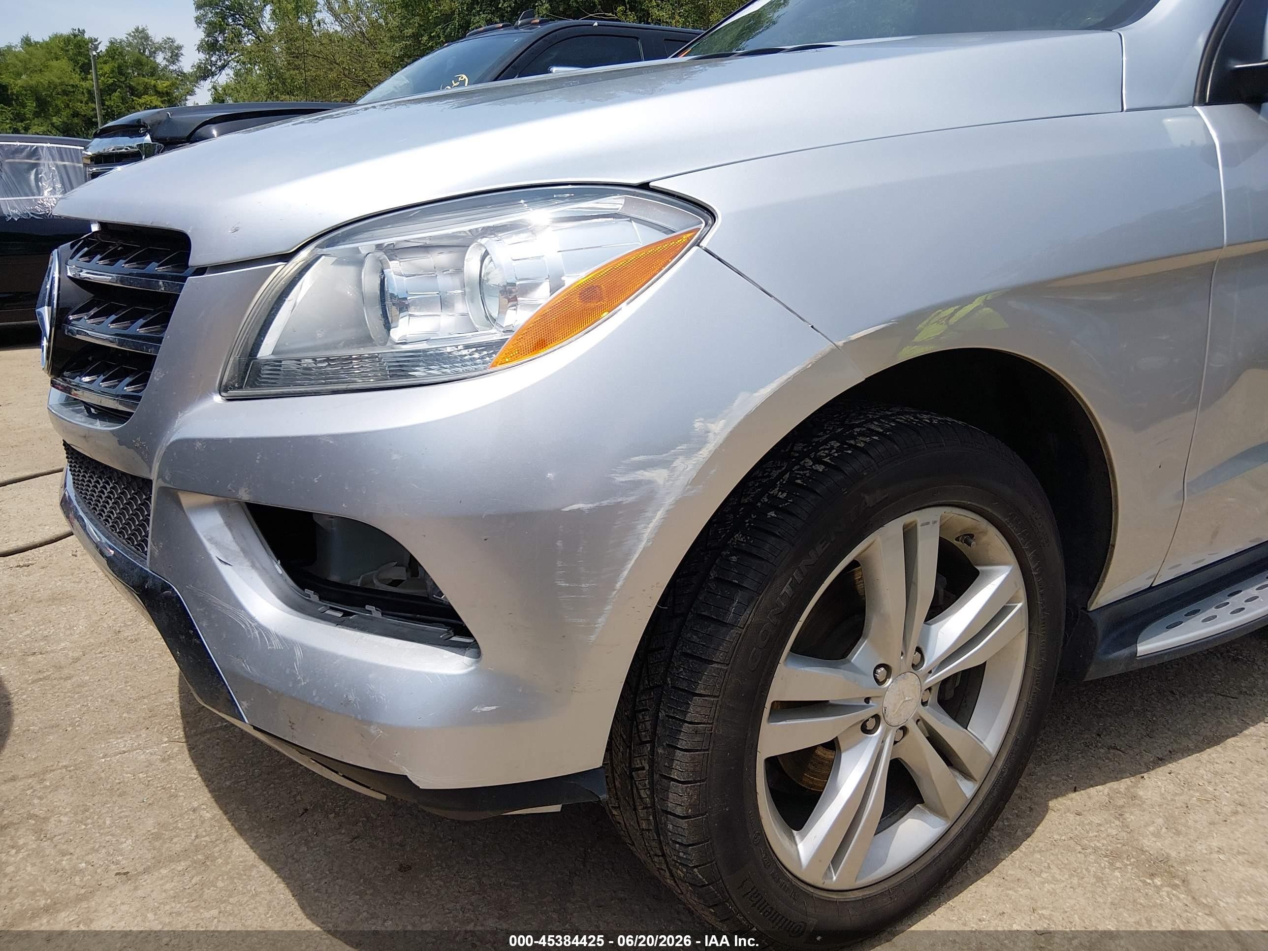 2012 Mercedes-benz Ml 350 4matic Silver vin: 4JGDA5HB8CA022145