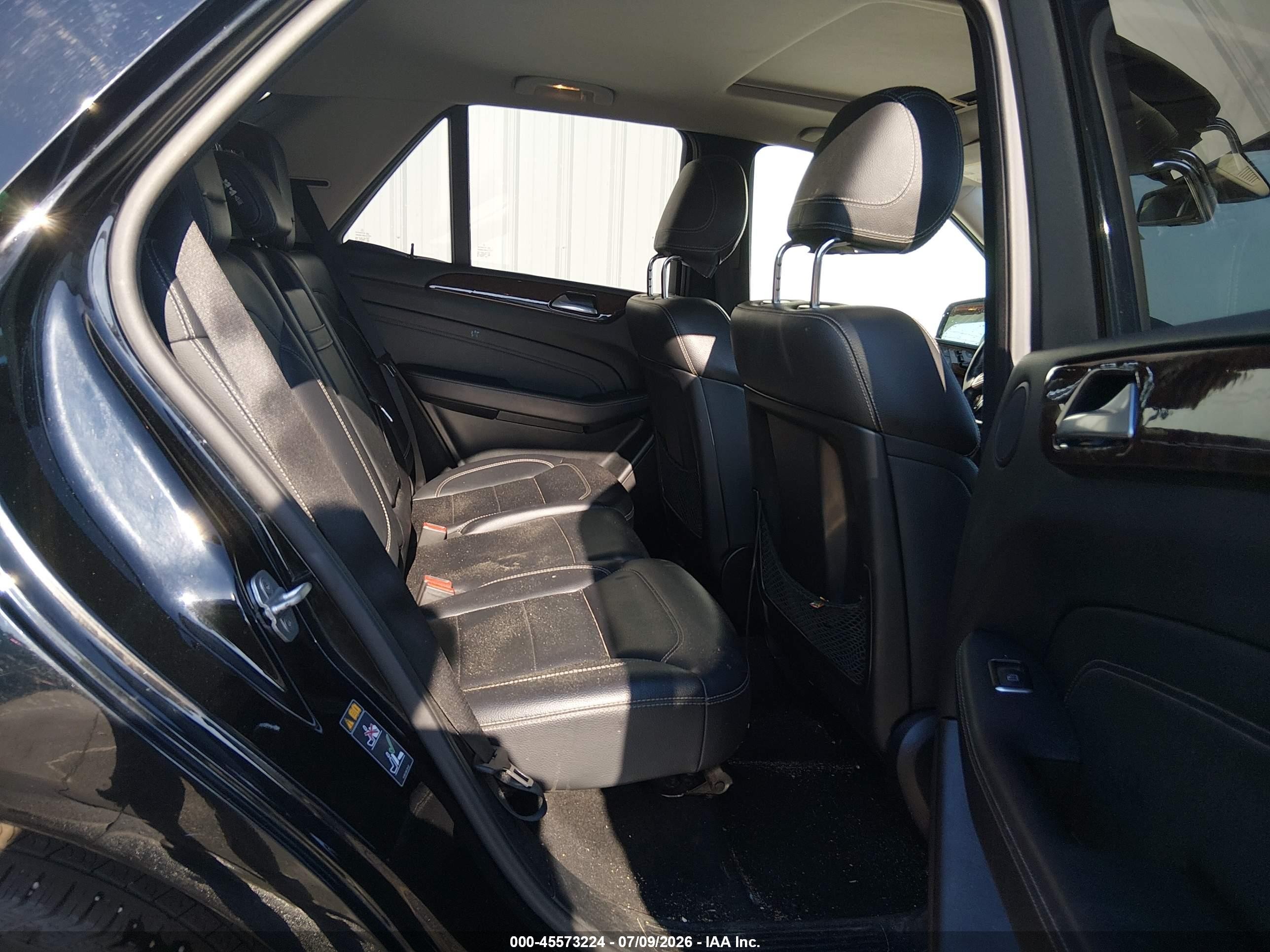 2012 Mercedes-benz Ml 350 4matic Black vin: 4JGDA5HB8CA030150