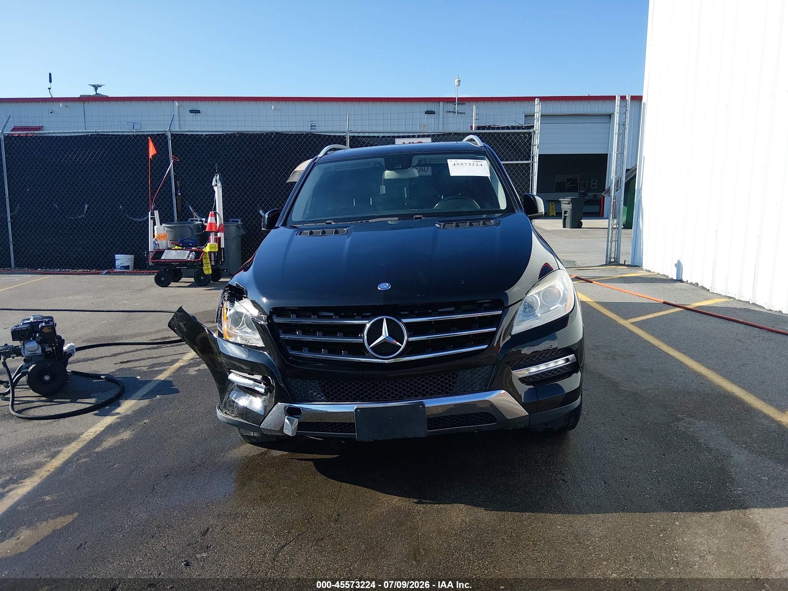 2012 Mercedes-benz Ml 350 4matic Black vin: 4JGDA5HB8CA030150