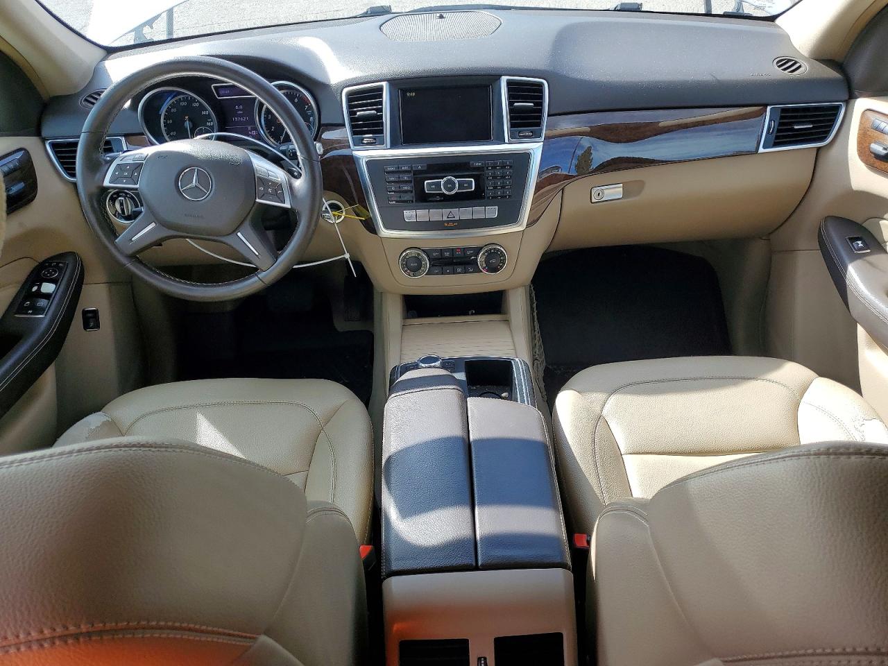 2012 Mercedes-benz Ml 350 4matic White vin: 4JGDA5HB8CA039043