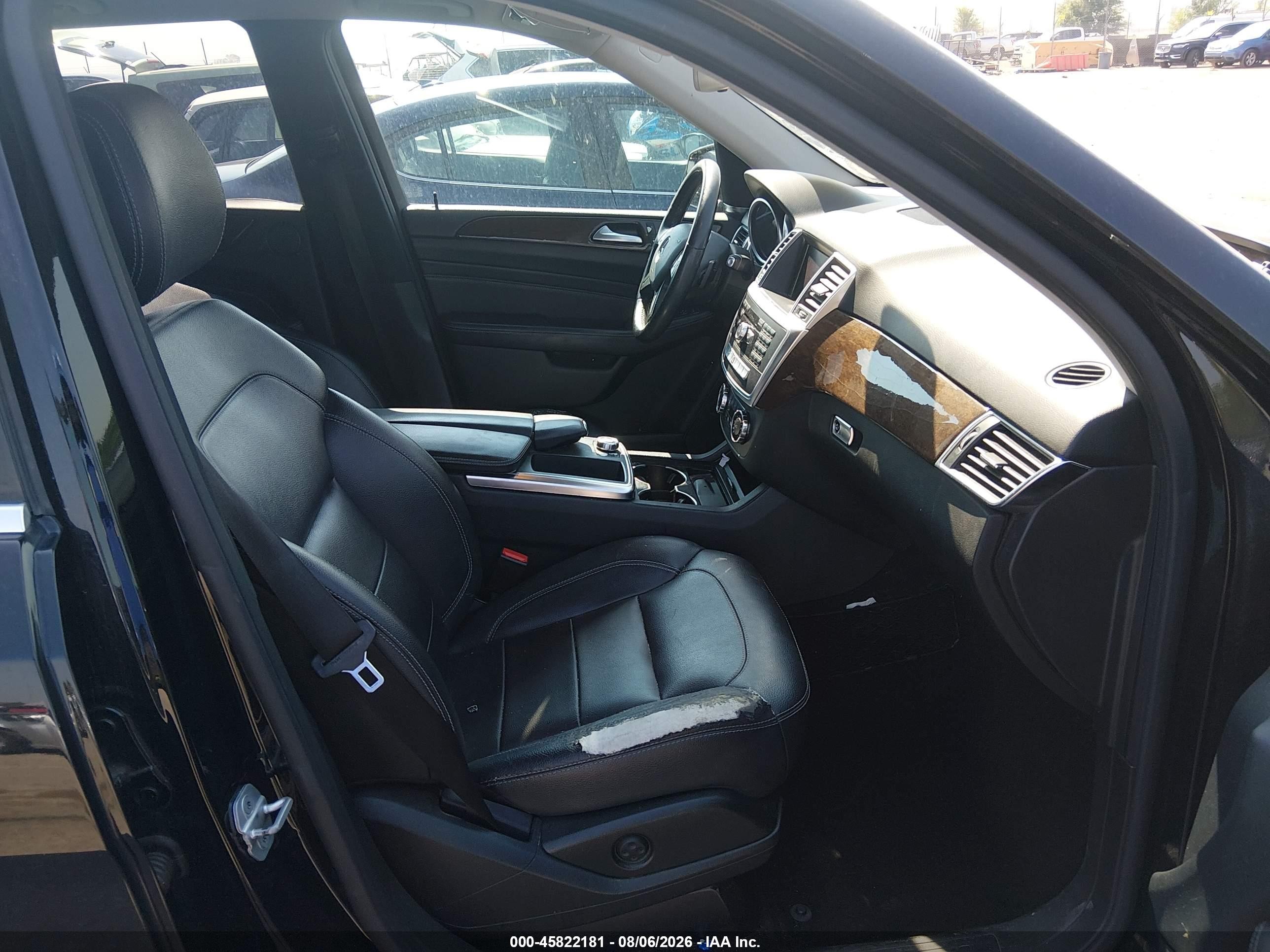 2012 Mercedes-benz Ml 350 4matic Черный vin: 4JGDA5HB8CA068350