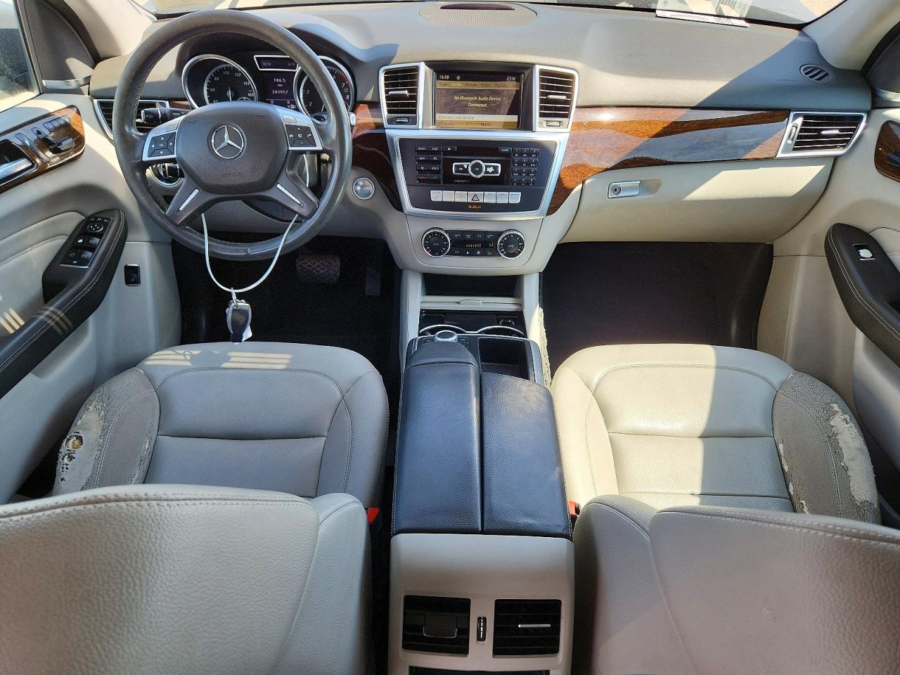 2012 Mercedes-benz Ml 350 4matic Silver vin: 4JGDA5HB8CA075640