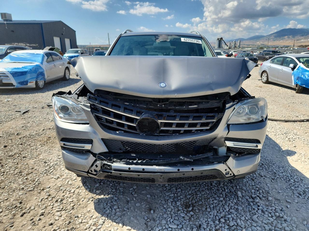 2012 Mercedes-benz Ml 350 4matic Silver vin: 4JGDA5HB8CA075640