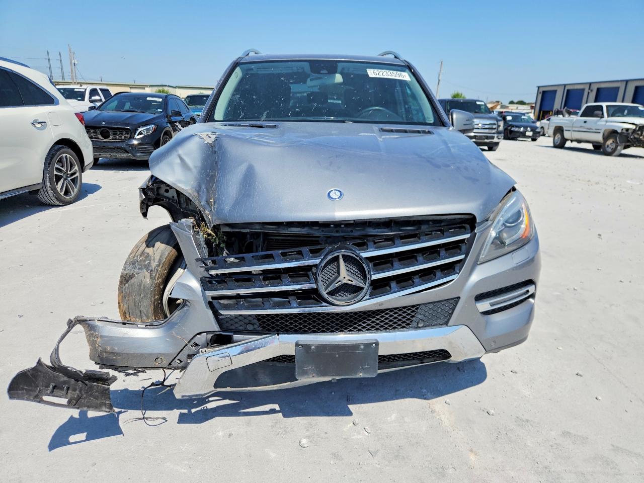2013 Mercedes-benz Ml 350 4matic Silver vin: 4JGDA5HB8DA135952