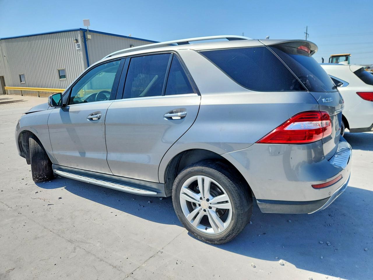 2013 Mercedes-benz Ml 350 4matic Silver vin: 4JGDA5HB8DA135952