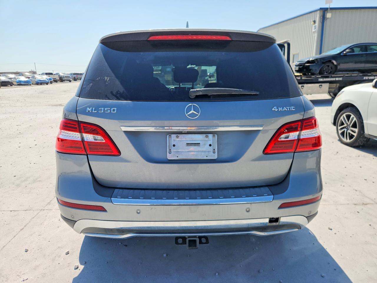 2013 Mercedes-benz Ml 350 4matic Silver vin: 4JGDA5HB8DA135952