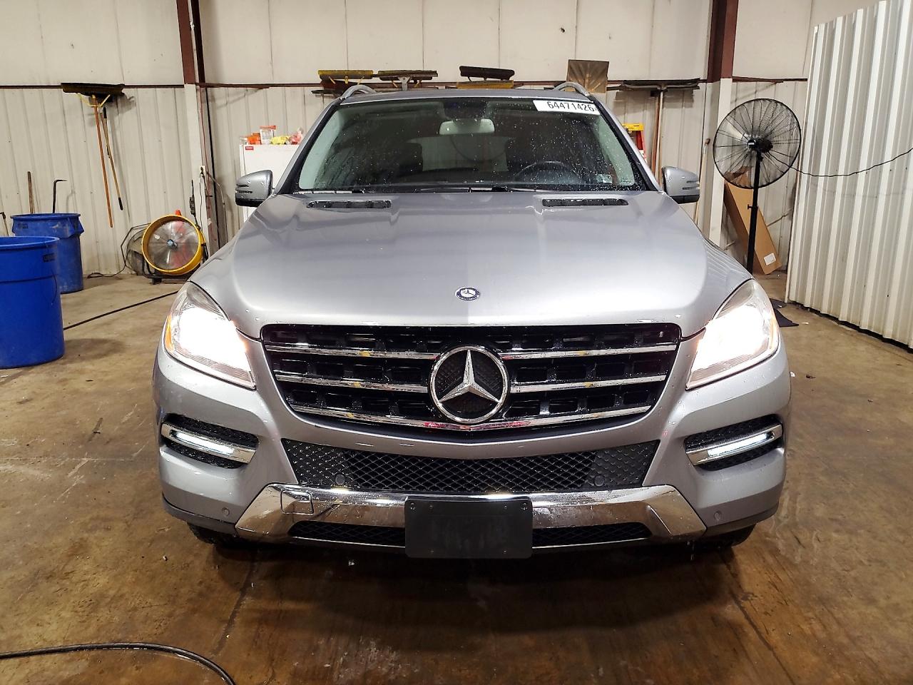 2013 Mercedes-benz Ml 350 4matic Gray vin: 4JGDA5HB8DA231208