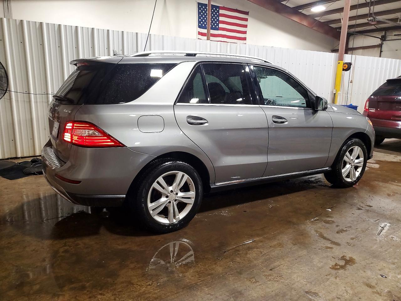 2013 Mercedes-benz Ml 350 4matic Gray vin: 4JGDA5HB8DA231208