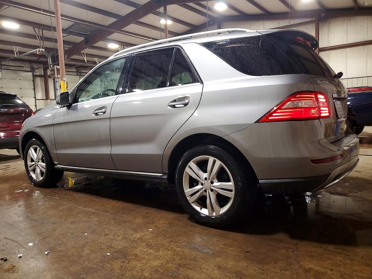 2013 Mercedes-benz Ml 350 4matic Gray vin: 4JGDA5HB8DA231208