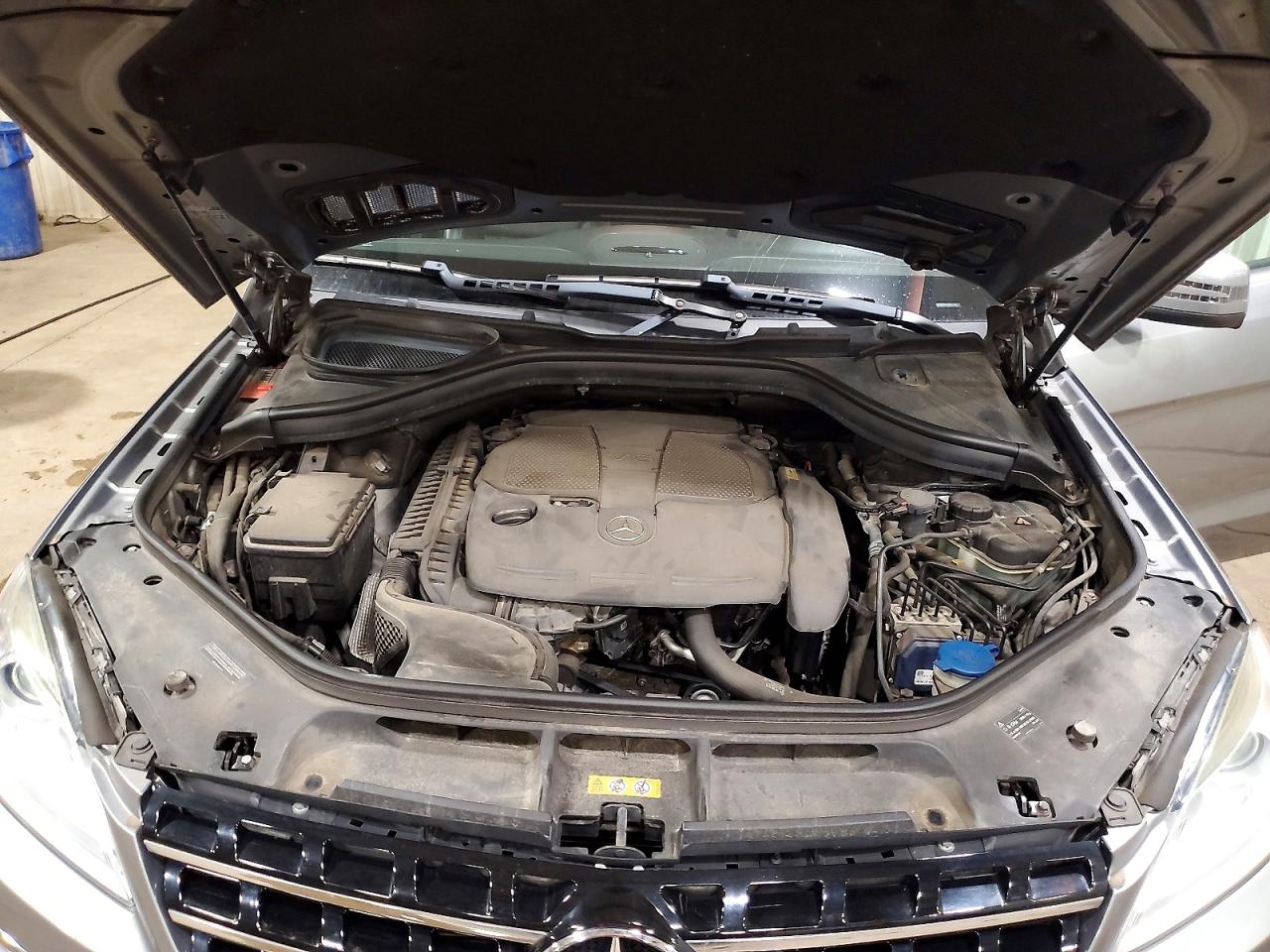 2013 Mercedes-benz Ml 350 4matic Gray vin: 4JGDA5HB8DA231208