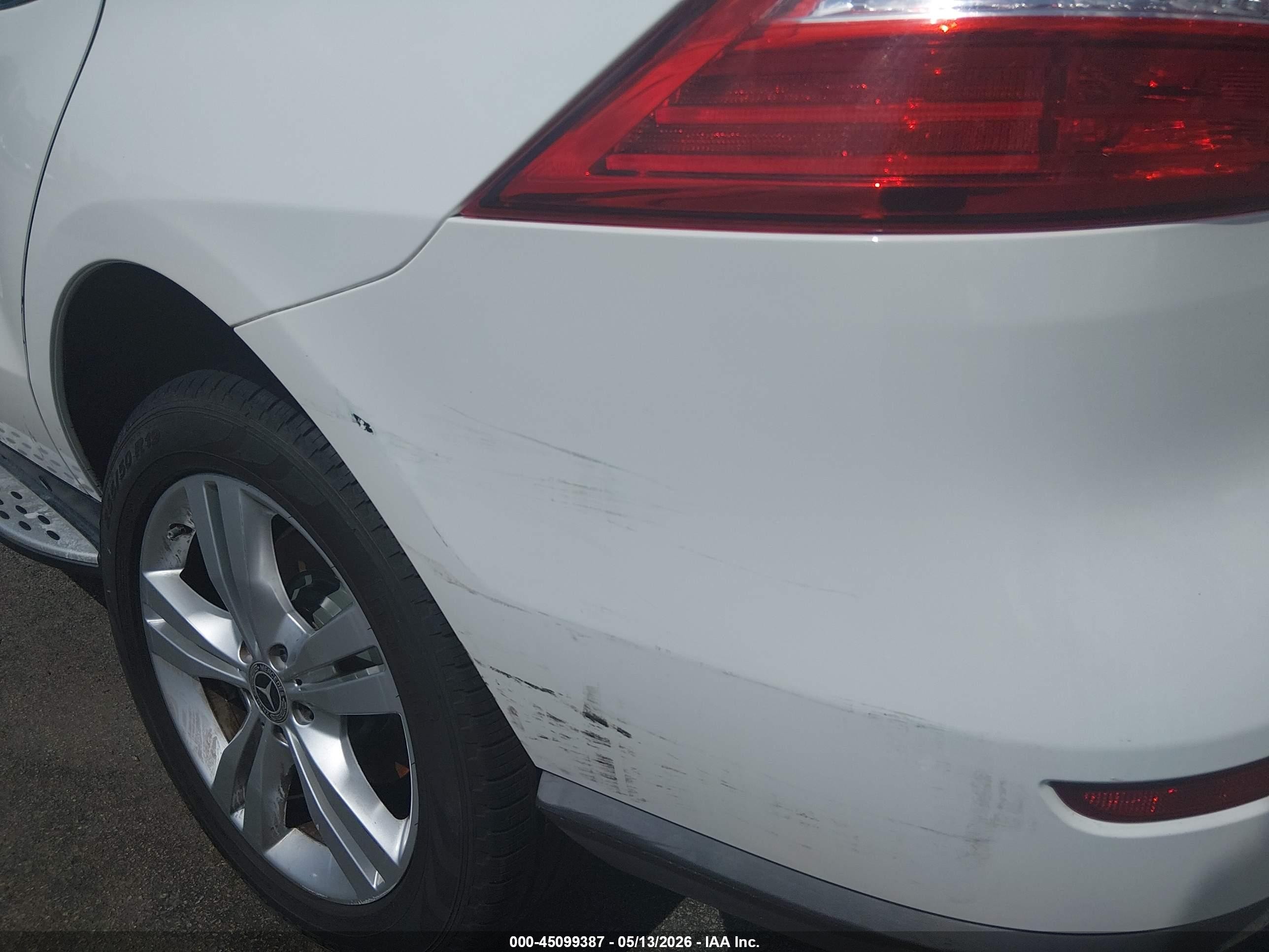2014 Mercedes-benz Ml 350 4matic Белый vin: 4JGDA5HB8EA279616