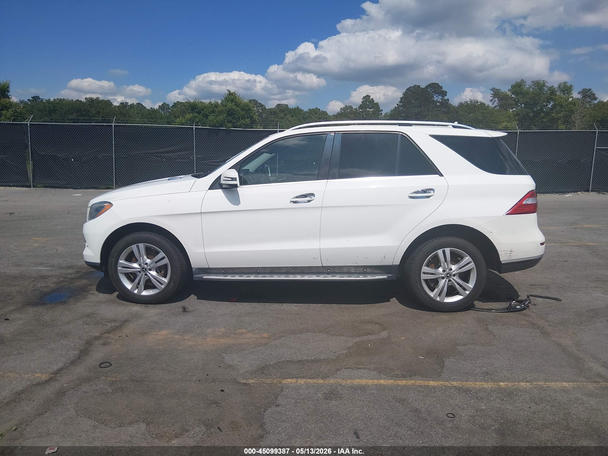 2014 Mercedes-benz Ml 350 4matic Белый vin: 4JGDA5HB8EA279616