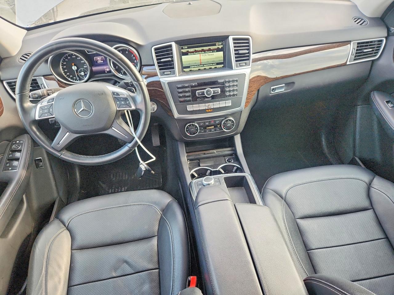 2014 Mercedes-benz Ml 350 4matic Gray vin: 4JGDA5HB8EA381370