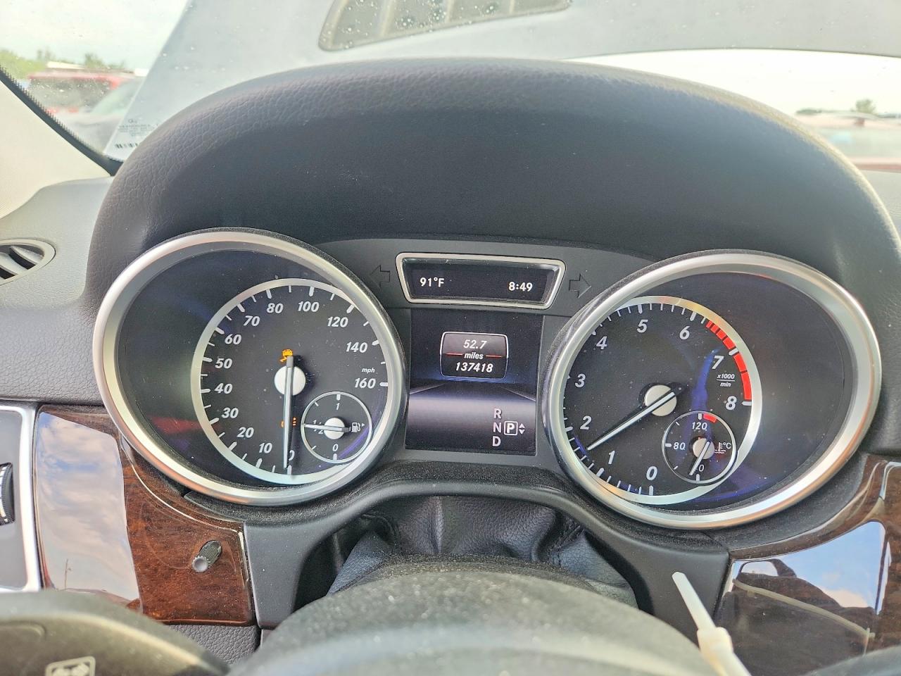 2014 Mercedes-benz Ml 350 4matic Gray vin: 4JGDA5HB8EA381370