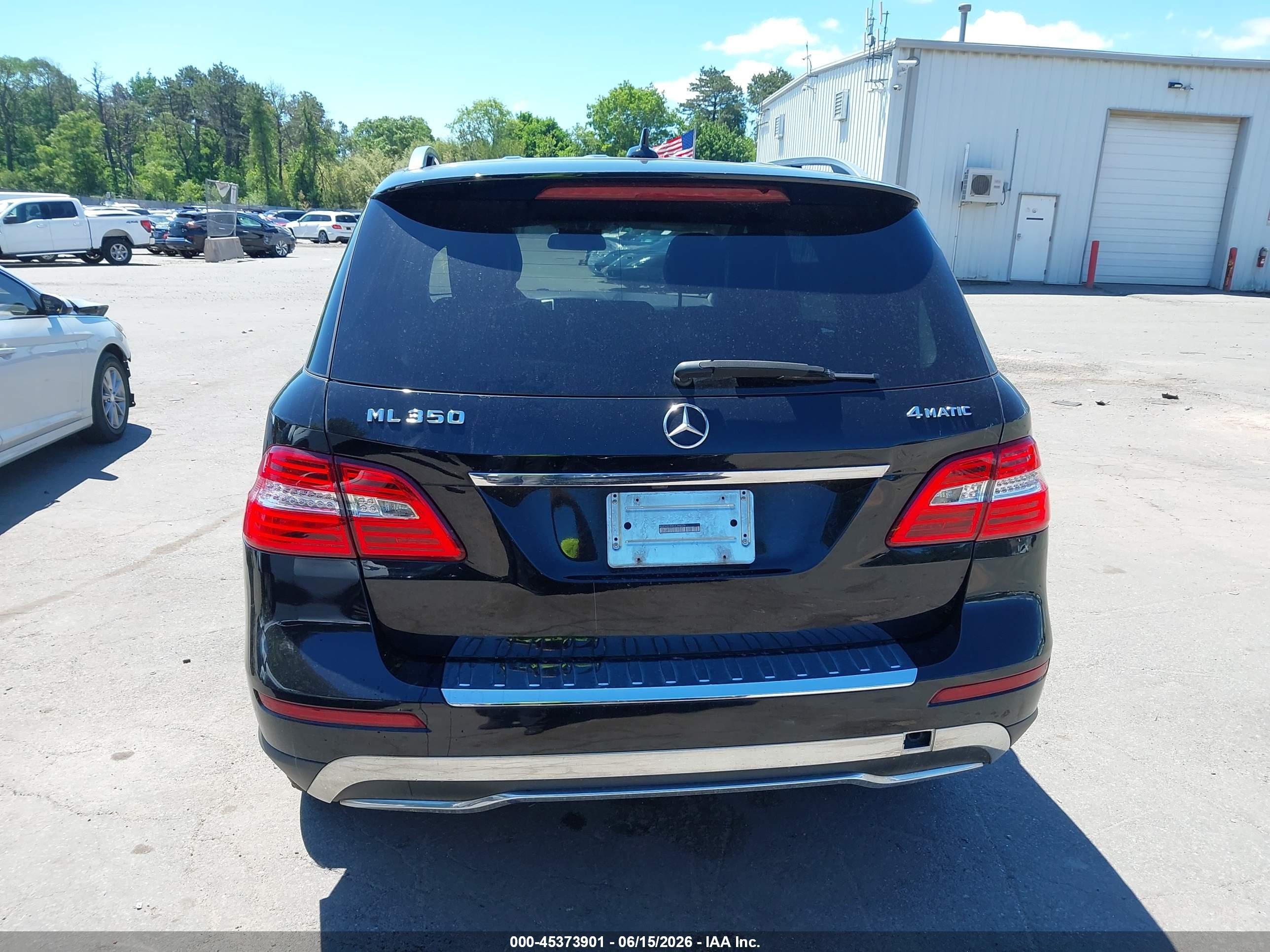 2014 Mercedes-benz Ml 350 4matic Черный vin: 4JGDA5HB8EA398329