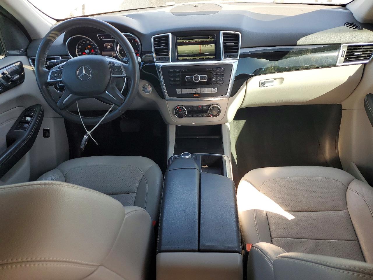 2014 Mercedes-benz Ml 350 4matic Gray vin: 4JGDA5HB8EA400726