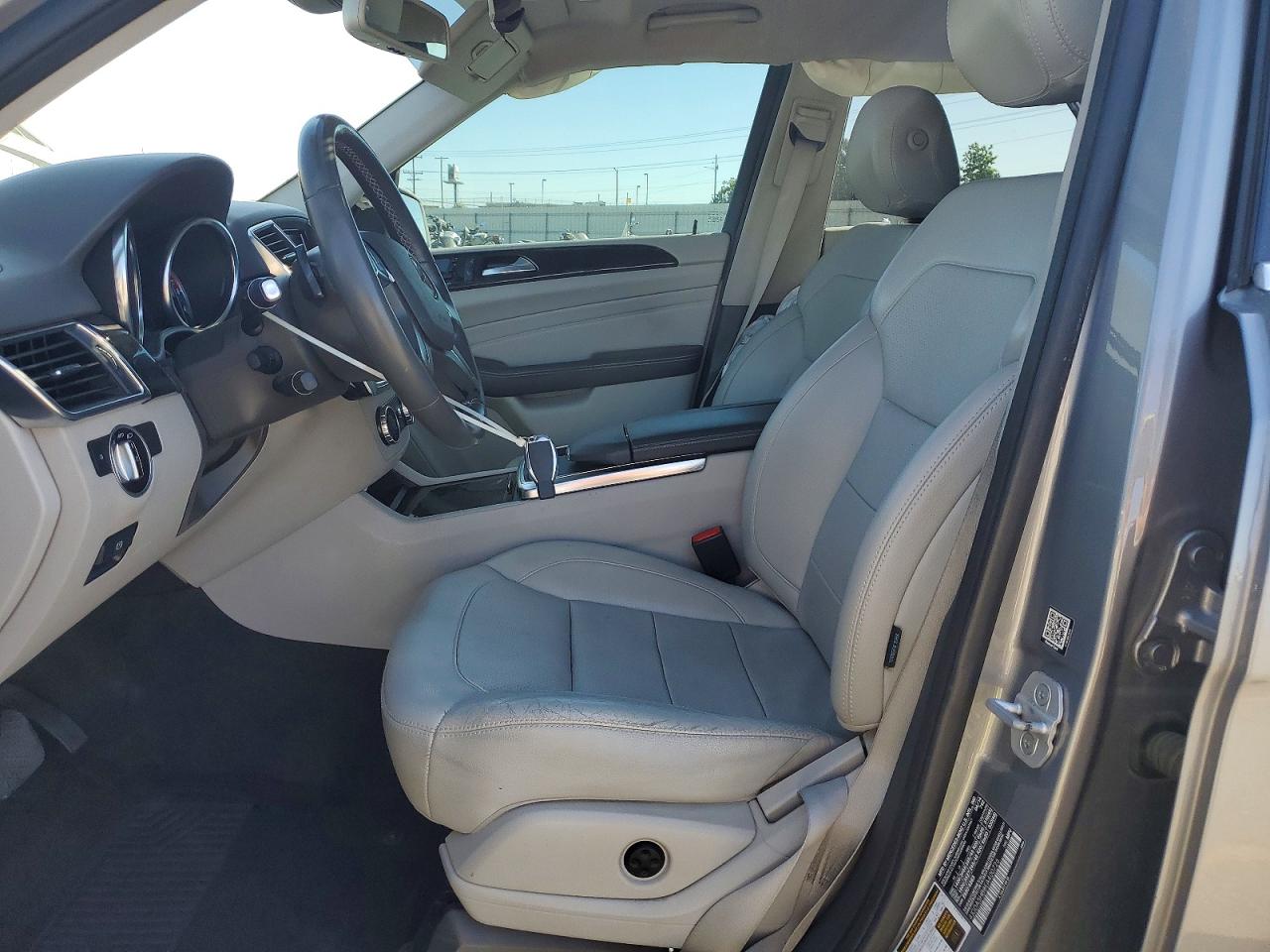 2014 Mercedes-benz Ml 350 4matic Gray vin: 4JGDA5HB8EA400726