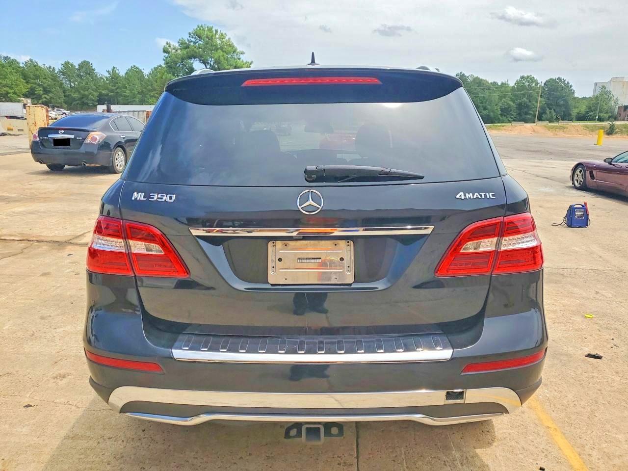 2015 Mercedes-benz Ml 350 4matic Black vin: 4JGDA5HB8FA471541