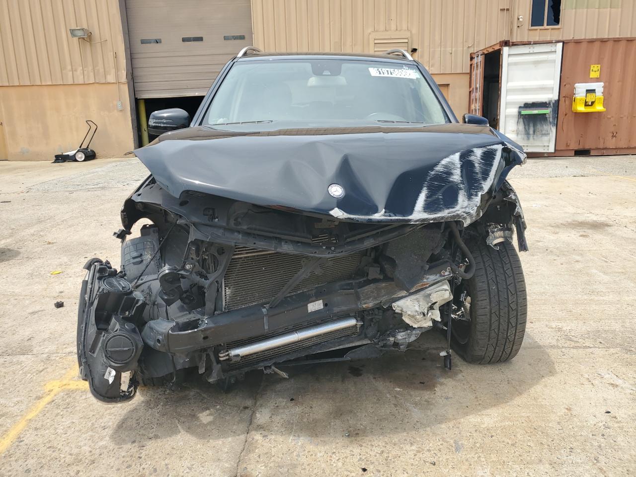 2015 Mercedes-benz Ml 350 4matic Black vin: 4JGDA5HB8FA471541 Damage: Front Bumper Reinforcement, Broken, Replacement Required